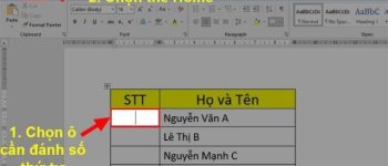 Hướng dẫn cách đánh số thứ tự trong Word cực dễ cho mọi phiên bản