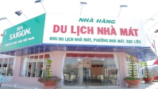 nhà hàng du lịch Nhà Mát