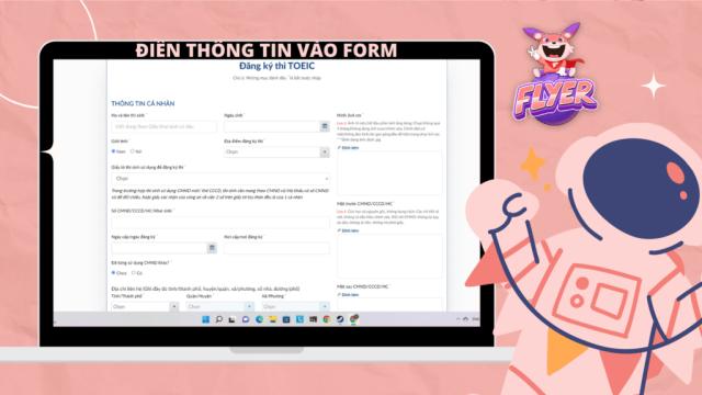 Form đăng ký thi TOEIC online