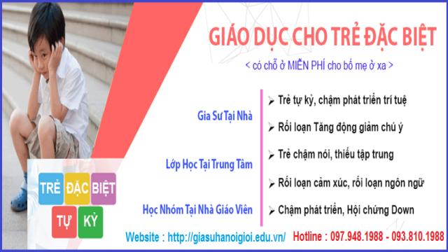 trẻ tự kỷ