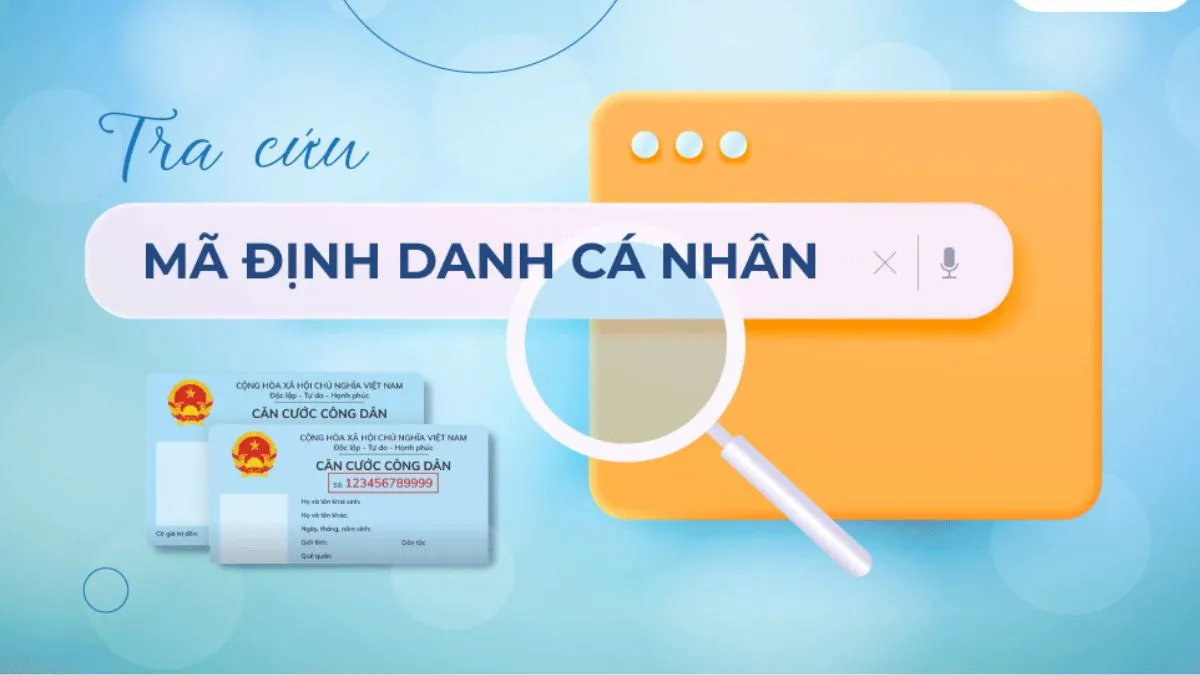 Số định danh cá nhân lấy ở đâu?