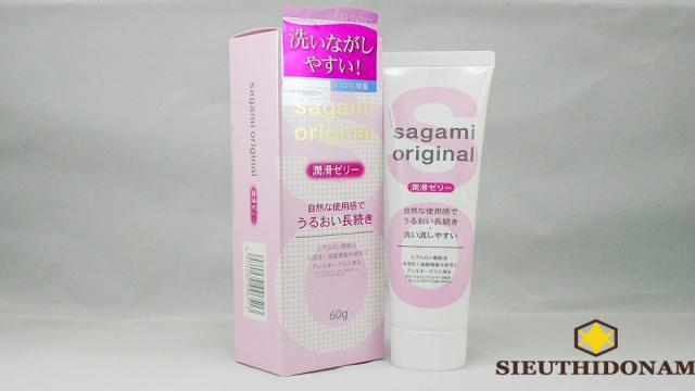 Gel bôi trơn Sagami Original, tăng độ ẩm tự nhiên cho Nữ giới cao cấp, cảm giác thoải mái khi quan hệ