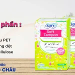 Băng vệ sinh Sofy Soft Tampon khả năng thấm hút tốt (9 miếng)