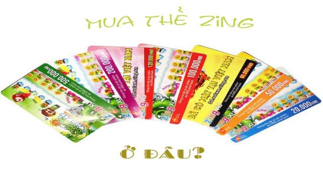 mua zing card