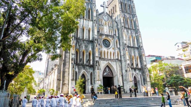 dia chi nha tho lon ha noi nam o dau