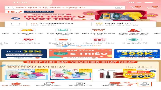 cách lấy mã giới thiệu shopee - hình 1