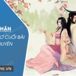 Cảm nhận về 8 câu thơ cuối bài Trao duyên