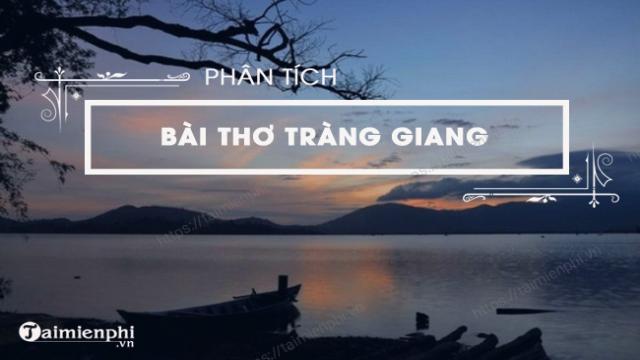 phan tich trang giang cua huy can