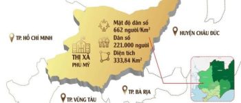 Thị xã Phú Mỹ Bà Rịa ở đâu? Thị xã Phú Mỹ gồm bao nhiêu phường, xã?