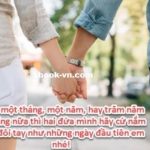 Stt kỷ niệm ngày yêu nhau qua từng mốc thời gian – Book Vietnam