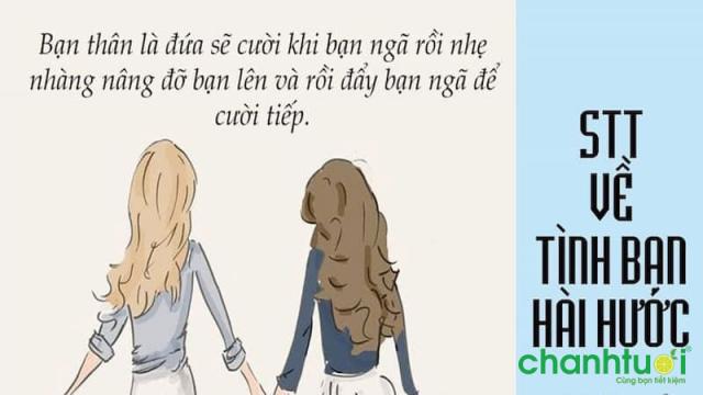 Stt về tình bạn hài hước