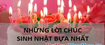 Những lời chúc mừng sinh nhật bựa nhất, status chúc mừng sinh nhật bựa nhất