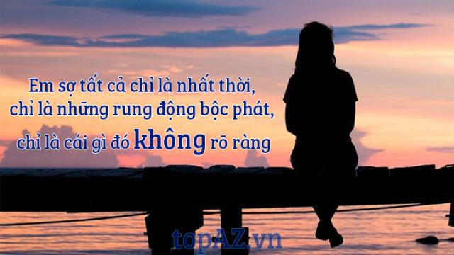 Những câu nói hay về tình yêu đơn phương dành cho con gái, girl alone