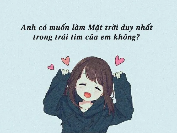 Stt thả thính ngọt ngào 4