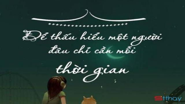 Stt tâm trạng đừng buồn khi không ai hiểu mình vì chẳng ai sinh ra để hiểu người khác