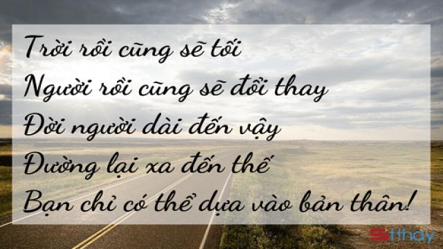 Đừng biến mình thành một bản sao sống dựa dẫm và phụ thuộc người khác