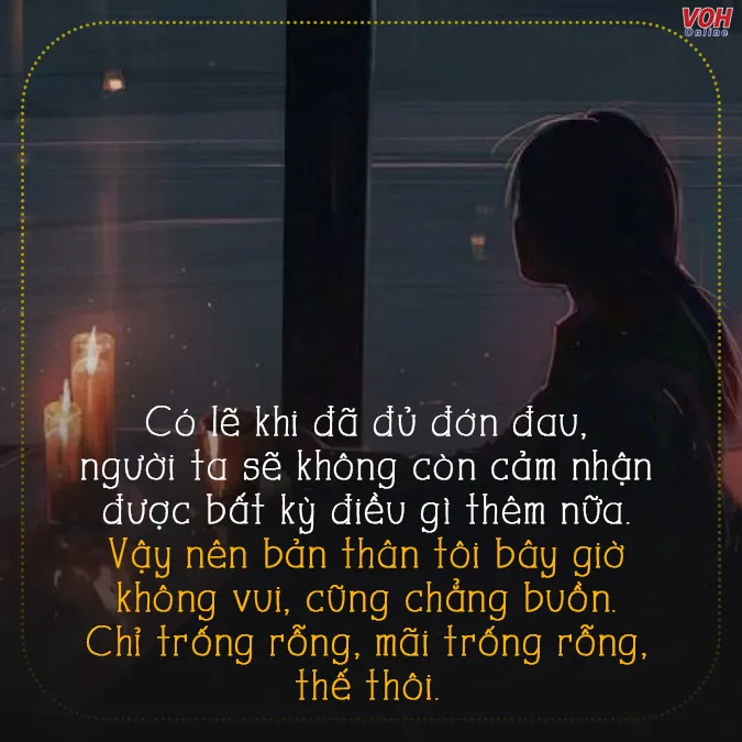 status một mình 1