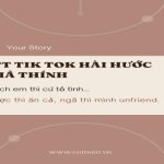 199+ STT Tik Tok Thả Thính Hài Hước, Chất, Ngắn, Ngầu, Vui