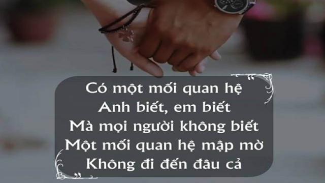 STT Về Mối Quan Hệ Mập Mờ