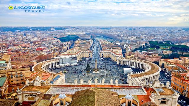 Chiêm ngưỡng vẻ đẹp khó tả của Tòa Thánh Vatican