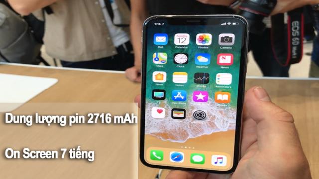 Pin điện thoại iPhone X đưa thời gian sử dụng lâu hơn, bền hơn