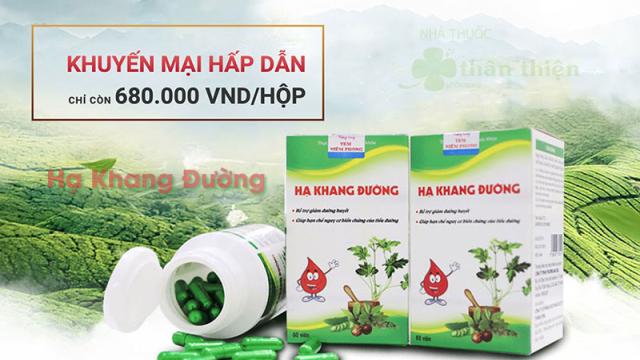 Hạ Khang Đường, hỗ trợ giúp hạn chế nguy cơ biến chứng của tiểu đường