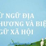 Ví dụ về biệt ngữ xã hội