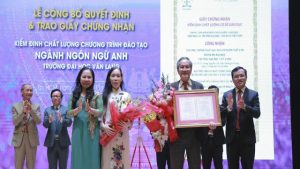 Trường Đại học Văn Lang chính thức tuyển sinh chương trình văn bằng thứ hai hệ chính quy ngành Ngôn ngữ Anh