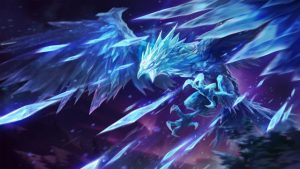 Hình nền Phượng Hoàng Băng 3D Anivia trong LOL full HD