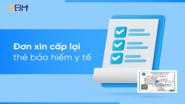 Đơn xin cấp lại thẻ bảo hiểm y tế