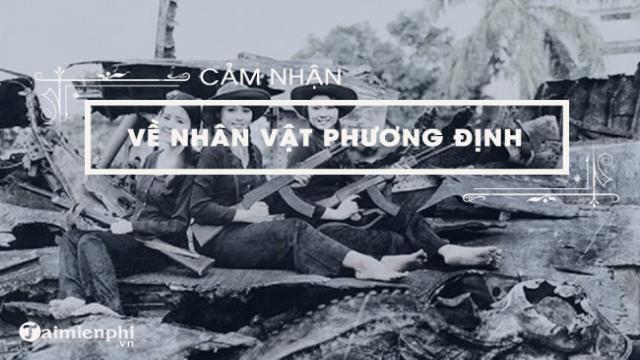 bai van cam nhan ve nhan vat phuong dinh trong nhung ngoi sao xa xoi