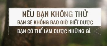 STT đích đến của sự thành công không có bước chân của kẻ lười biếng