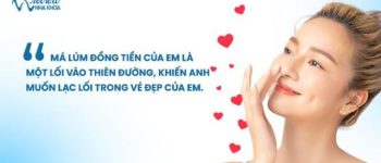 99+ Stt má lúm đồng tiền dễ thương, xinh xắn, ý nghĩa nhất