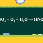 NO2 + O2 + H2O → HNO3 | NO2 ra HNO3