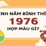 1976 hợp màu gì? Chọn trang sức phong thuỷ hợp tuổi Bính Thìn